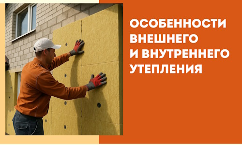 Какие особенности внешнего и внутреннего утепления в Туле
